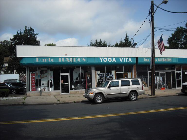 Commercial property inspected by Checkmark Plus: strip of shops