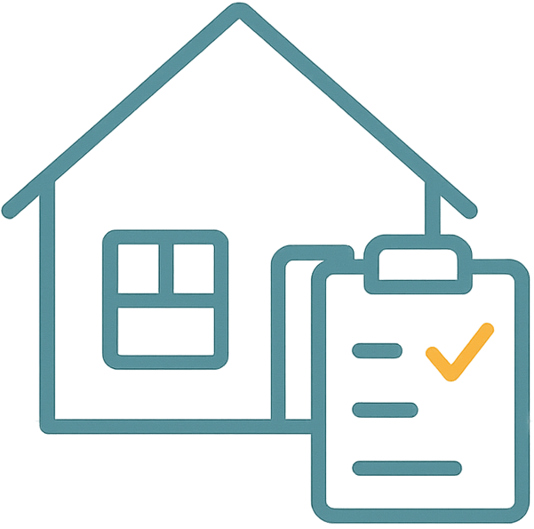 Home inspection checklist icon