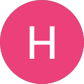 Google reviewer avatar with the letter H